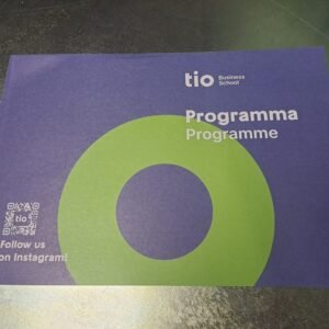 TIO Programmaboekjes, vouwblaadjes